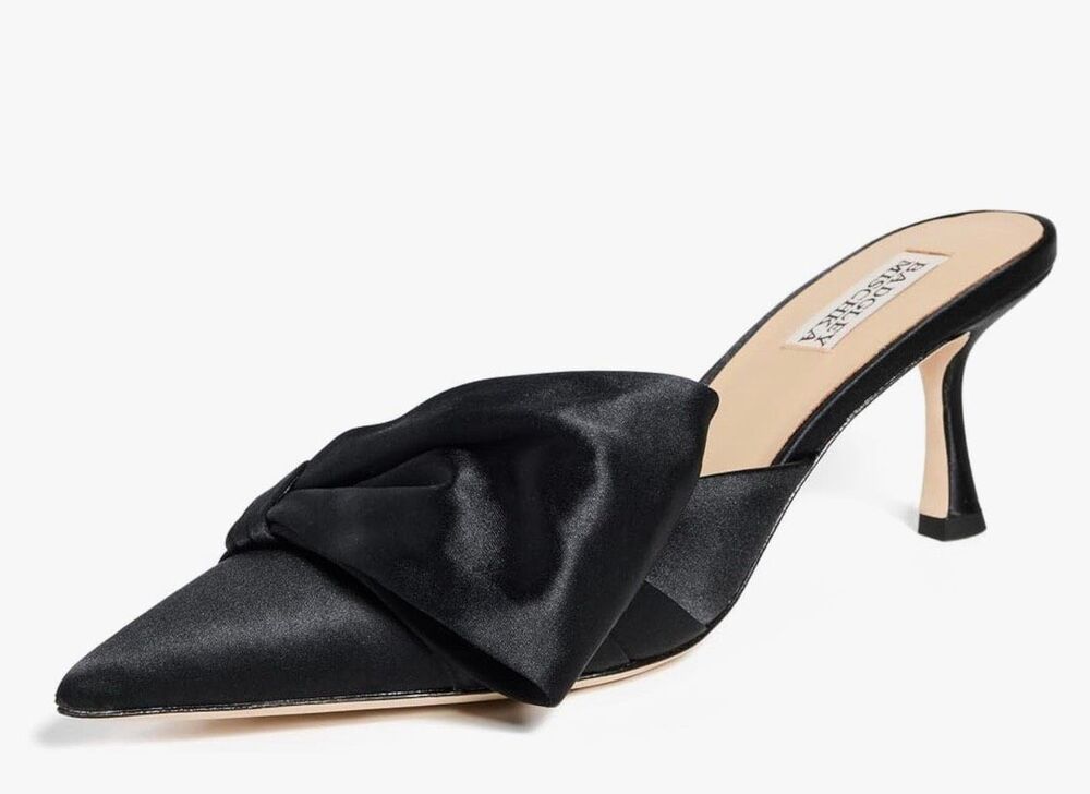Badgley Mischka Women's Alaya Pointed Toe Mules Size 6.5 New
